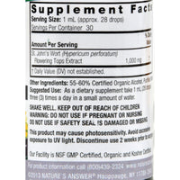 Thumbnail for Nature's Answer St. John's Wort Young Flowering Tops with Organic Alcohol, 1-Fluid Ounce