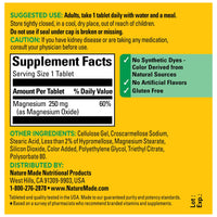 Thumbnail for Nature Made Magnesium Oxide 250 mg, Magnesium Supplements for Men and Women, Support for Muscle, Heart, Bone and Nerve Health, 100 Tablets, 100 Day Supply