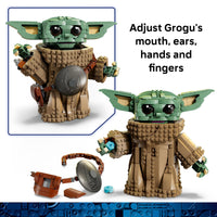 Thumbnail for LEGO Star Wars Grogu (Mandalorian Apprentice) Building Toys - Build and Display Set for Boys & Girls, Ages 10+ - Star Wars Gifts for Kids - 75446