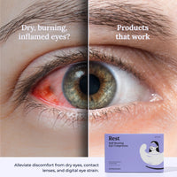 Thumbnail for CorneaCare Rest: Self Heating Warm Compress for Dry Eyes | Heated Eye Mask for Fast Relief | Steam Mask for Stye Care | No Microwave or Washcloth Needed | Travel Ready Warm Compress | 30 Count