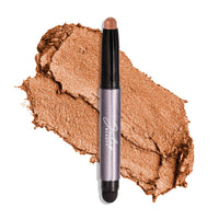 Thumbnail for Julep Eyeshadow 101 Cream-to-Powder Waterproof Shadow Stick – Clove Shimmer – Long-Lasting, Crease-Proof, Peach Brown Shimmer Cream Eyeshadow with Built-in Smudger