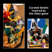 Thumbnail for LEGO The Legend of Zelda: Ocarina of Time – The Final Battle - Building Set for Adults, Ages 18+ - Nintendo Collectible with Link & Zelda Minifigures - Bedroom or Game Room Decor - 77093