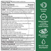 Thumbnail for Rohto Cool Relief, Redness Reliever Lubricant Eye Drops, Relieves Redness, Prevents and Protects Further Irritation, Cools and Soothes Red, Dry, Itchy Eyes, Fast-Acting Formula, 0.4 fl oz (Pack of 3)