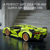 Thumbnail for LEGO Technic Lamborghini Sián FKP 37 Building Sets for Adults - Detailed Lamborghini Model Car Kit for Men & Women, Ages 18+ Years - Display in Room as Decor - 42115