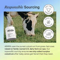 Thumbnail for ARMRA Colostrum™ Powder | Unflavored | Gut Health & Bloating | Skin & Hair | Immunity | Keto, Gluten & Fat-Free | 120 Servings