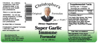 Thumbnail for Dr. CHRISTOPHER'S, Heal Super Garlic Immune - 2 oz