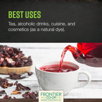 Thumbnail for Frontier Co-op Organic Cut and Sifted Hibiscus Flowers 5.82oz