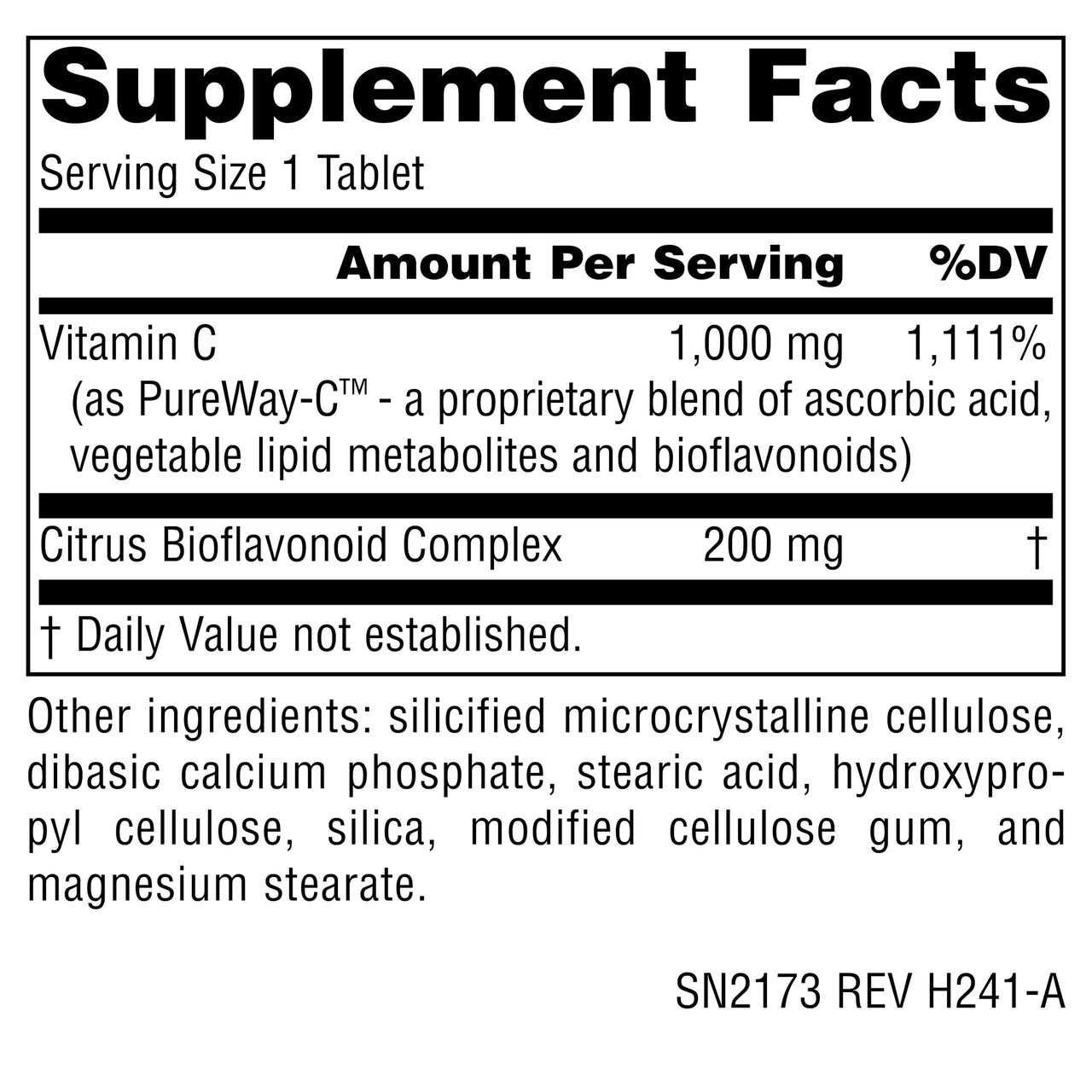 Source Naturals Metabolic C, Optimized Vitamin C for Enhanced Antioxidant Protection* -1000 mg - 100 Tablets