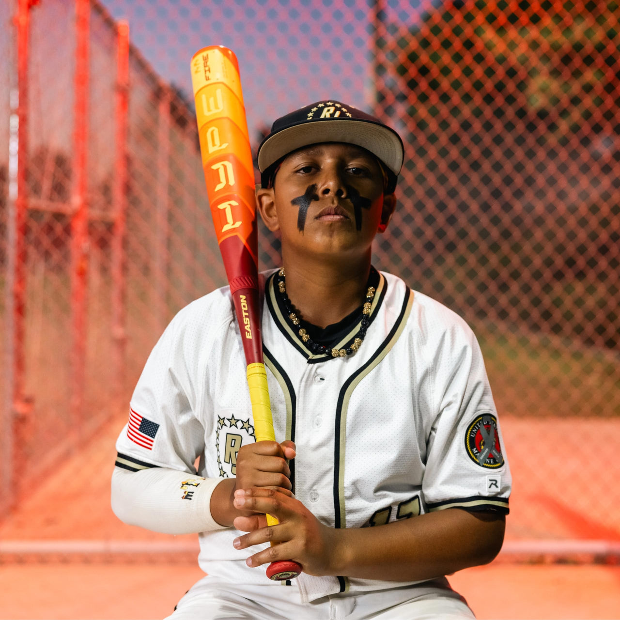 Easton | 2025 | Hype FIRE Baseball Bat | USSSA | -5 Drop | 2 3/4' Barrel | 32 inch