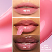 Thumbnail for COVERGIRL Clean Fresh Yummy Lip Gloss, Sheer, Natural Scents, Vegan Formula - 500 Havana Good Time, 0.33 fl oz