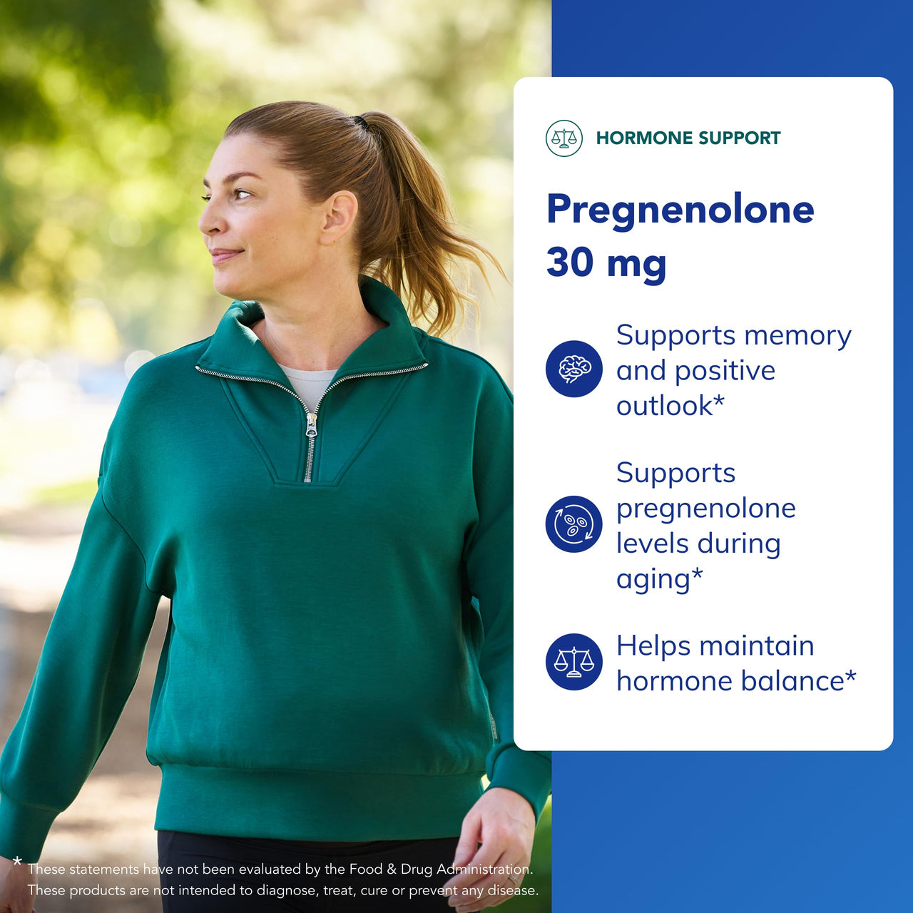 Pure Encapsulations Pregnenolone - 30 mg - Hormone Support - Memory Support & Brain Supplement* - Gluten Free & Vegan - 180 Capsules