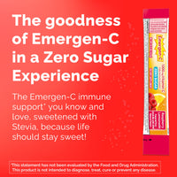 Thumbnail for Emergen-C Zero Sugar 1000 mg Vitamin C Powder for Daily Immune Support Caffeine Free Vitamin C Supplements with Zinc and Manganese, B Vitamins and Electrolytes, Raspberry Lemonade Flavor - 36 Count