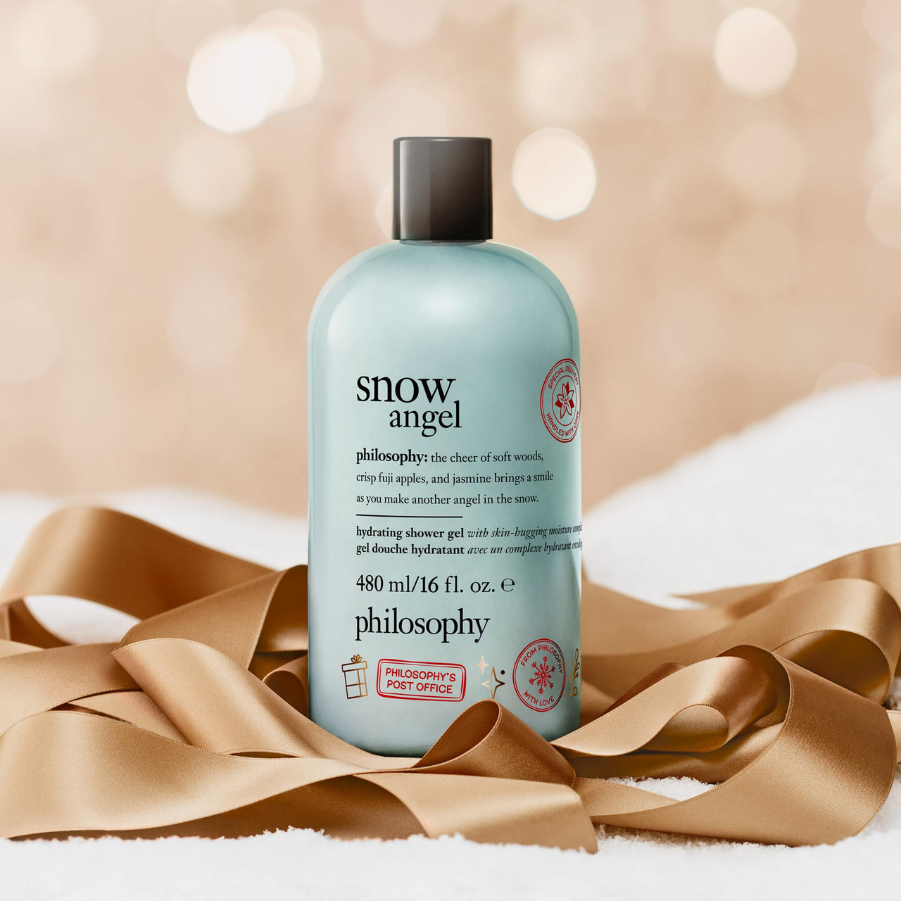 philosophy Bath & Body Holiday Snow Angel Shower Gel 16 fl oz (Pack of 1)