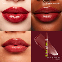 Thumbnail for NYX PROFESSIONAL MAKEUP Fat Oil Slick Click, Lightweight, Buildable, Pigmented Vegan Lip Balm - In A Mood