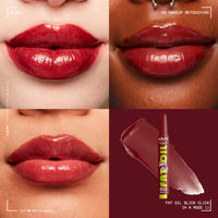 Thumbnail for NYX PROFESSIONAL MAKEUP Fat Oil Slick Click, Lightweight, Buildable, Pigmented Vegan Lip Balm - In A Mood