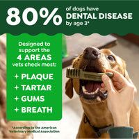 Thumbnail for Greenies Veterinarian-Recommended Adult Natural Dental Dog Treats Petite Size, Dog Dental Chews, Original Flavor, 12 oz. Pack, 20 Count