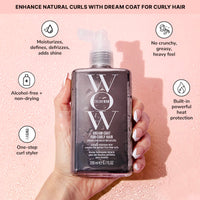 Thumbnail for COLOR WOW Dream Duo for Curly Hair- Switch up your style from curly to straight and back again. Featuring DREAM COAT and DREAM COAT CURLY with advanced frizz control + heat protectants for glossy hair