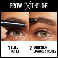 Thumbnail for Maybelline Brow Extensions Fiber Pomade Crayon Eyebrow Makeup, Blonde, 1 Count