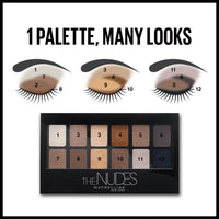 Thumbnail for Maybelline New York The Nudes Eyeshadow Palette