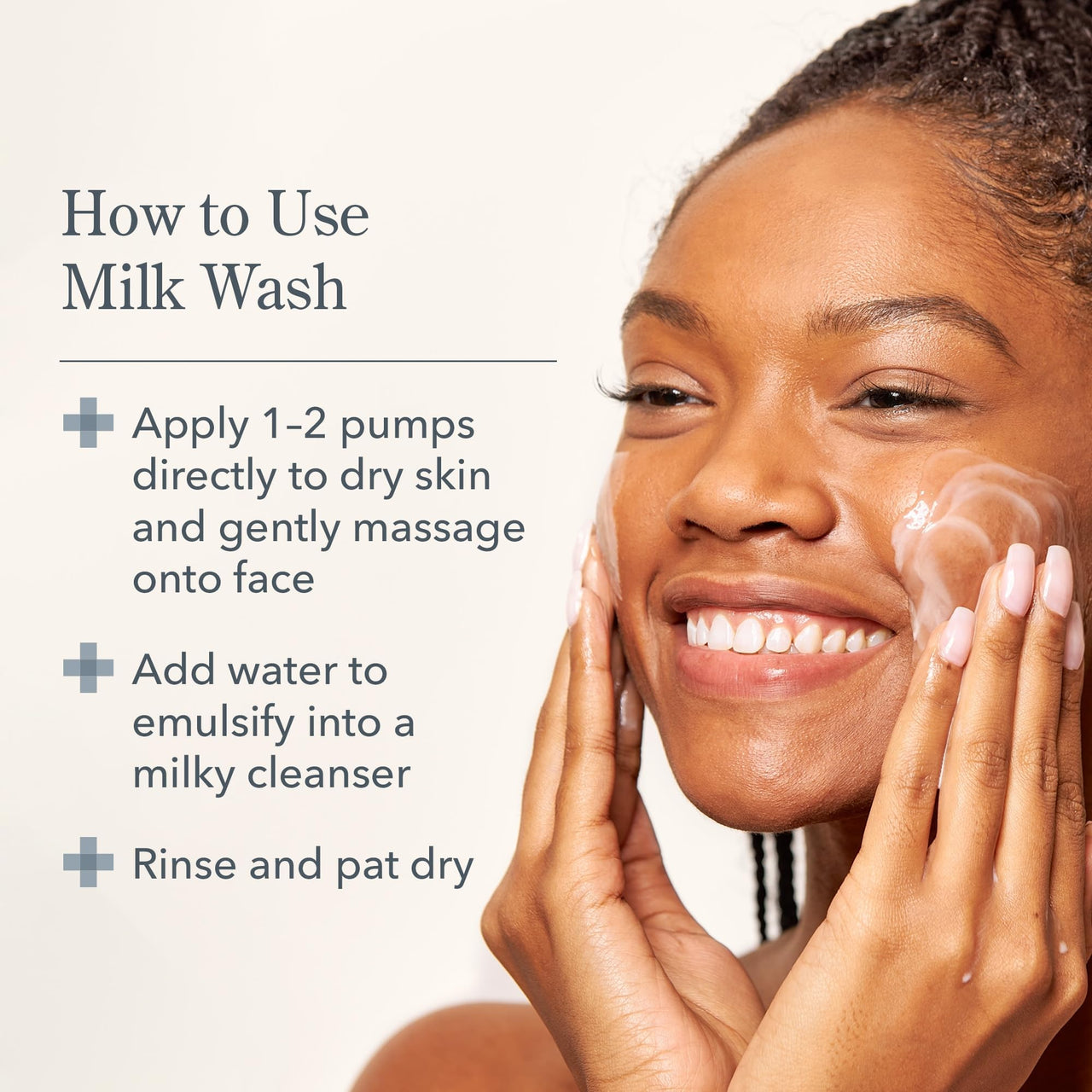 Beekman 1802 Milk Wash Exfoliating Jelly Face Cleanser - Fragrance Free - 5 oz - With Goat Milk + 100% Natural AHAs & BHAs - Helps Control Oil & Exfoliates - Good for Sensitive Skin - Cruelty Free