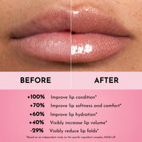 Thumbnail for Lawless Forget the Filler Lip Plumping Line Smoothing Gloss - Glazed - Premium Volumizing Lip Gloss with Natural Ingredients Designed to Plump, Firm, and Hydrate Lips 0.11 oz