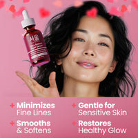 Thumbnail for SeoulCeuticals 1% Korean Retinol Night Serum for Face - 97.5% Snail Mucin + Hyaluronic Acid + Bakuchiol, Cruelty Free K Beauty for Sensitive Skin 1oz