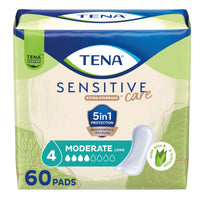 Thumbnail for TENA Sensitive Care Extra Coverage Moderate Long Incontinence Bladder Control Pad, 60 Count
