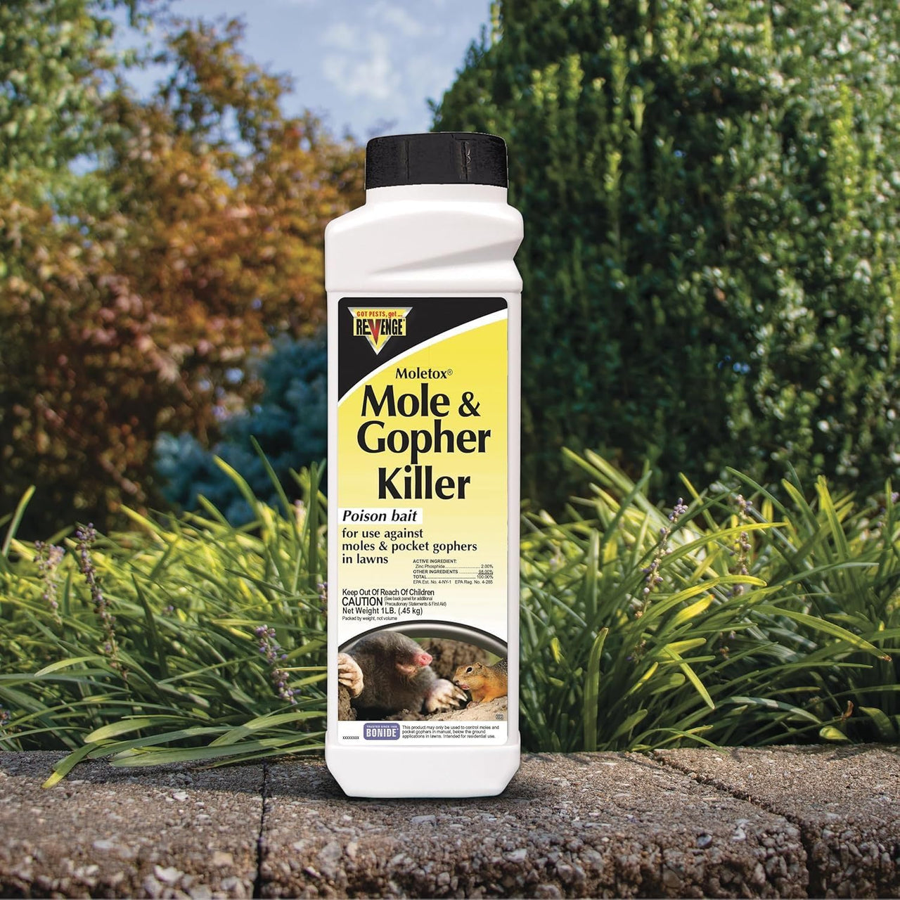 BONIDE PRODUCTS INC 1 LB MOLETOX, Mole & Gopher KILLER