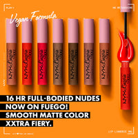 Thumbnail for NYX PROFESSIONAL MAKEUP Lip Lingerie XXL Matte Liquid Lipstick - Goin Desnuda (Chocolate Brown)