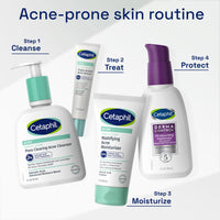 Thumbnail for Cetaphil Gentle Clear Pore Clearing Acne Cleanser, Foaming Gel Cleanser for Sensitive, Acne-Prone Skin, 8 Fl Oz Pump Bottle, 2% Salicylic Acid, Gently Exfoliates, Dermatologist Recommended Brand