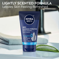 Thumbnail for NIVEA MEN Maximum Hydration Face Wash, Face Wash with Provitamin B5 and Aloe Vera, Refreshes and Cleanses without Drying, 5 Fl Oz Tube