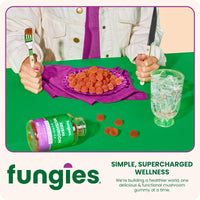 Thumbnail for Fungies Reishi Mushroom Gummies, Delicious Apple Flavor - Mushroom Herbal Supplement Gummy for Adults Supports Immune Health, Relaxation & Healthy Aging - Calming Gummies for Sleep - 60 Servings