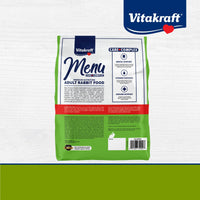 Thumbnail for Vitakraft Menu Premium Rabbit Food - Alfalfa Pellets Blend - Vitamin and Mineral Fortified, Carrots, Greens, Grains, Fruits, 5 Lb.