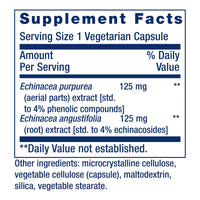 Thumbnail for Life Extension Echinacea Elite, E. purpurea, E. angustifolia, Whole-Plant Extract, Immune Support, Dual-extracts, standardized Formula, Gluten Free, Non-GMO, Vegetarian, 60 Capsules