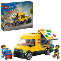 Thumbnail for LEGO City: The Van Building Toy for Kids - Pretend Play Set for Boys & Girls, Ages 6+ - Delivery Van Toy W/2 Minifigures & 4 Mini Box Elements - Gift Idea for Birthdays - 60500