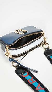 Thumbnail for Marc Jacobs Women's The Snapshot, Blue Sea Multi, One Size