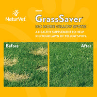 Thumbnail for NaturVet – GrassSaver Supplement for Dogs – Healthy Supplement to Help Rid Your Lawn of Yellow Spots – Synergistic Combination of B-Complex Vitamins & Amino Acids – 120 Soft Chews