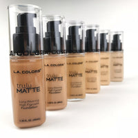 Thumbnail for L.A. COLORS Truly Matte Foundation, Cafe CLM360