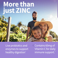Thumbnail for Garden of Life Zinc Supplements 30mg High Potency Raw Zinc and Vitamin C Multimineral Supplement, Vitamin Code Vitamins Trace Minerals & Probiotics for Skin Health & Immune Support, 60 Vegan Capsules