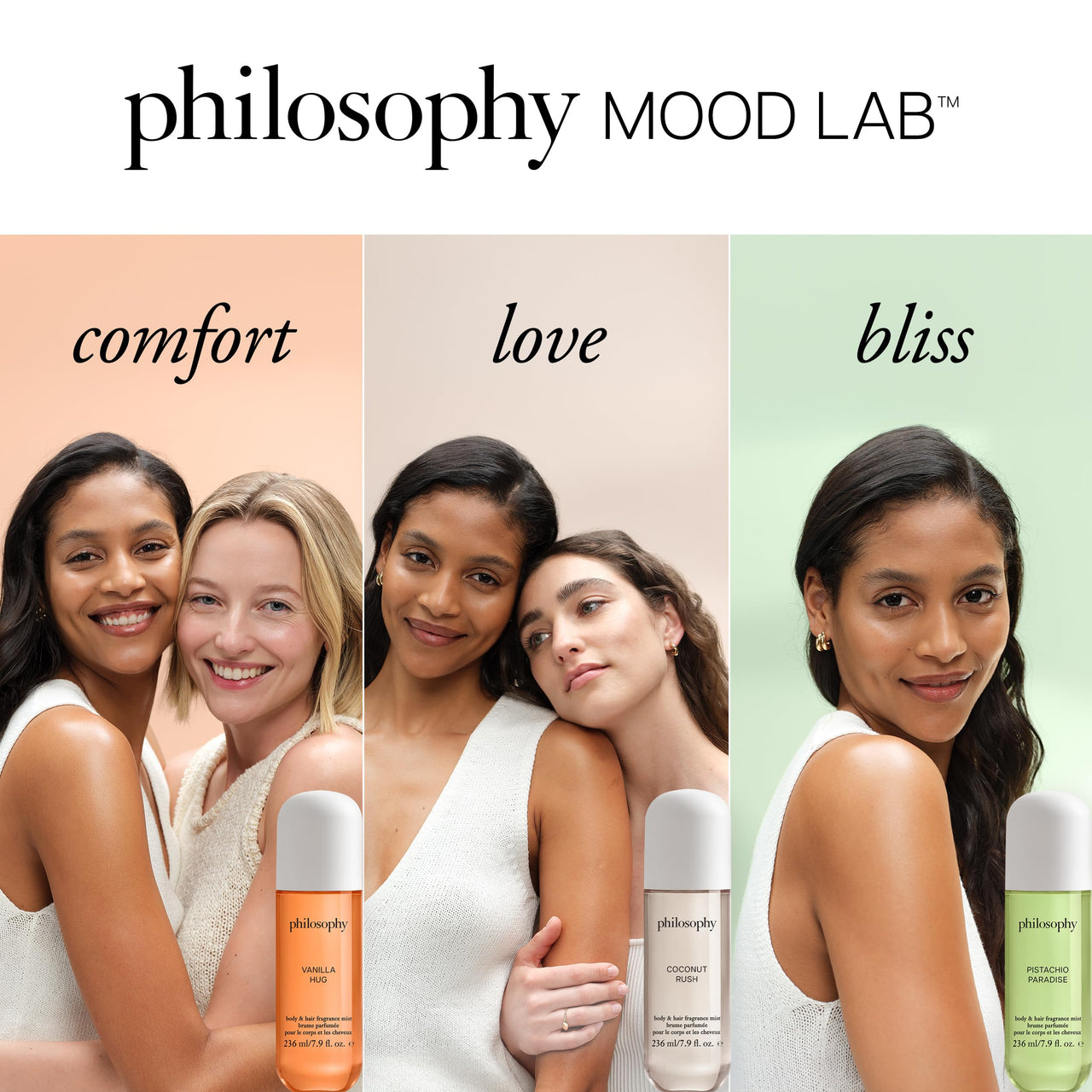 philosophy Vanilla Hug Hair and Body Mist - 7.9 fl oz