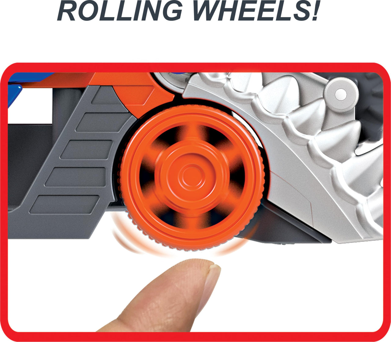 Hot Wheels Shark Chomp Transporter & Includes 1:64 Vehicle