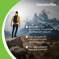 Thumbnail for NaturesPlus Immune Boost - 60 Tablets - Enhanced Antioxidant Respiratory Support, Overall Immune System Health - With High-Potency Vitamins & Minerals - Vegetarian, Gluten Free - 30 Servings