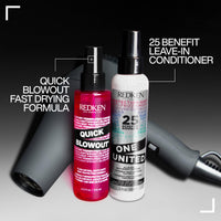 Thumbnail for Redken Quick Blowout Heat Protectant Spray | Smooths & Adds Shine | Lightweight Blowdry Styling Primer & Heat Protection for Blowouts | For All Hair Types