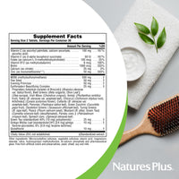 Thumbnail for Natures Plus Hair, Skin & Nails - 60 Vegan Tablets - Provides Strength and Elasticity to Hair Skin & Nails - Vegetarian, Gluten-Free - 30 Servings