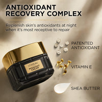 Thumbnail for L'Oreal Paris Age Perfect Anti-Aging Midnight Cream, Face Moisturizer to Reduce Wrinkles and Firm Skin, 1.7oz + Serum Sample