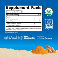 Thumbnail for Nutricost Organic Turmeric Root Powder 1 LB (16oz) - Certified USDA Organic, Food Grade, Gluten Free, Non-GMO
