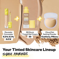 Thumbnail for Kosas BB Burst Tinted Face Gel Cream - Supports Healthy Collagen, Smoothes Skin, Hydrates & Moisturizes - Lightweight Buildable Coverage - Medium Tan Neutral Cool 30, (1 Oz/30 ML)