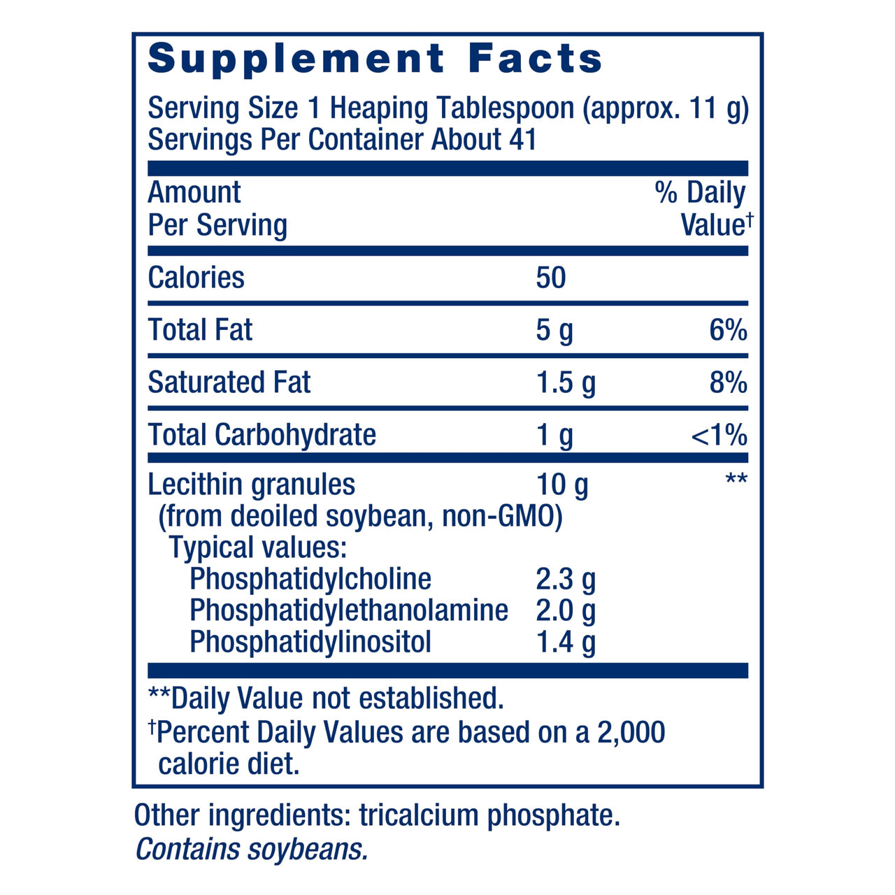 Life Extension Lecithin, Promotes Healthy Cell Structure and Function in The Brain, Gluten Free, Non-GMO, Vegetarian, 454 Grams