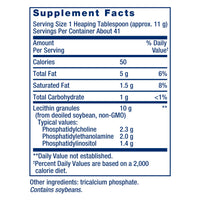 Thumbnail for Life Extension Lecithin, Promotes Healthy Cell Structure and Function in The Brain, Gluten Free, Non-GMO, Vegetarian, 454 Grams
