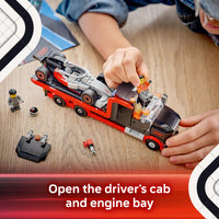 Thumbnail for LEGO City F1 Display Truck with Audi F1 Race Car - Building Toy for Boys & Girls, Ages 7+ - F1 Car Toy for Pretend Play - Gift for Birthdays - 60493